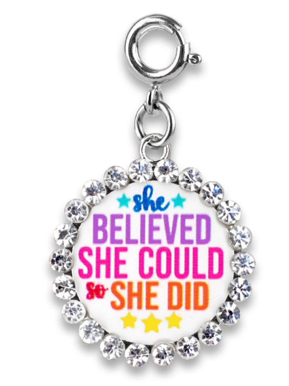 NEW! She Believed CHARM IT! Charm Girl’s Gift